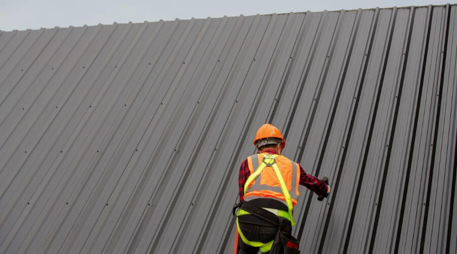 Professional metal roof installation services in Mina, NV